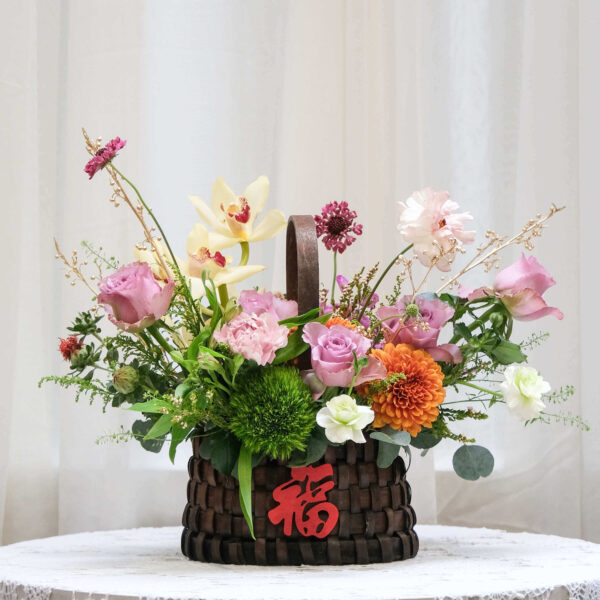 福德團圓 年節鮮花盆花