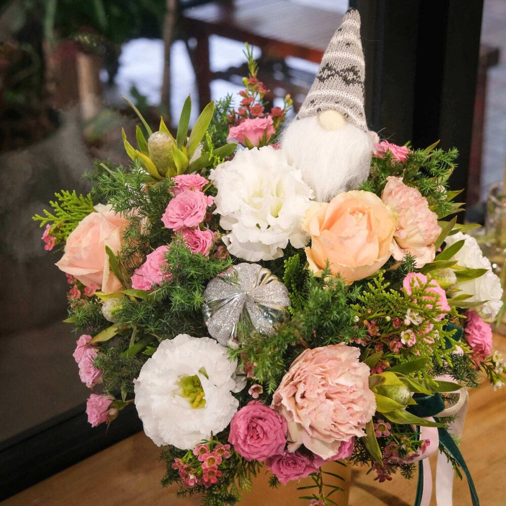 1690007935amU5J 聖誕老公公 聖誕節慶盆花