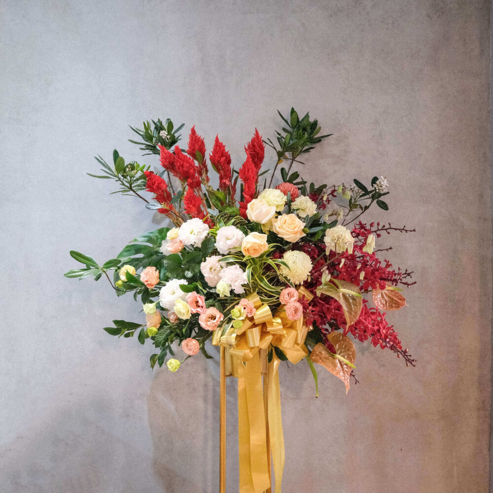 午霞 歐式高架花籃