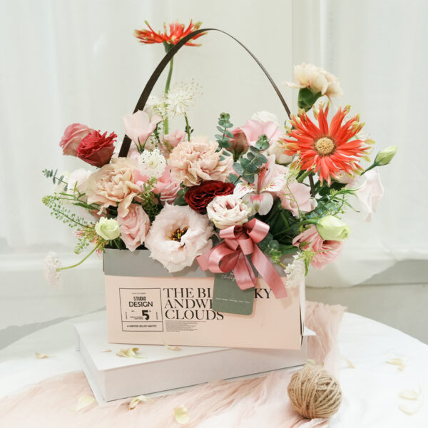 The one 鮮花提籃