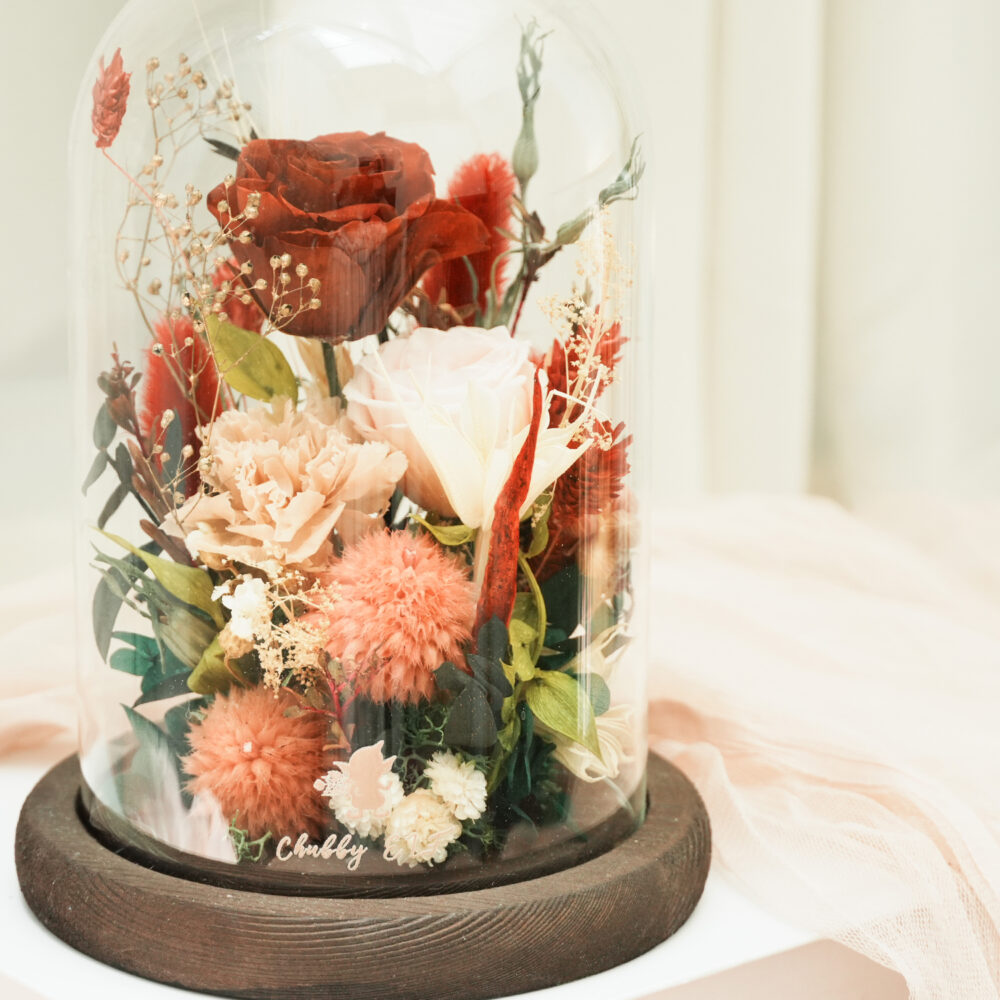 永生花星球盅罩