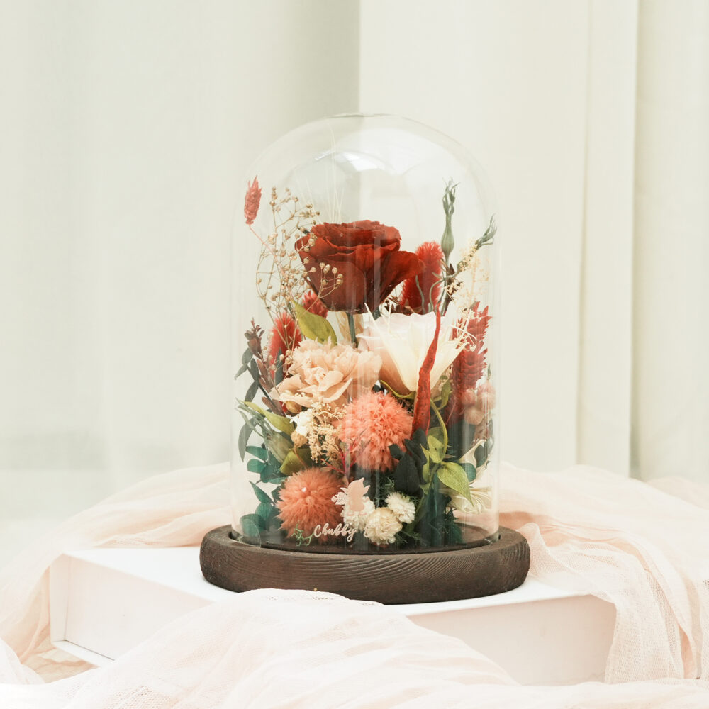 永生花星球盅罩