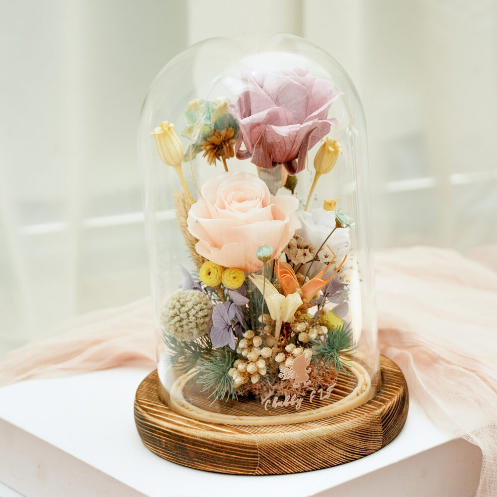 永生花星球盅罩