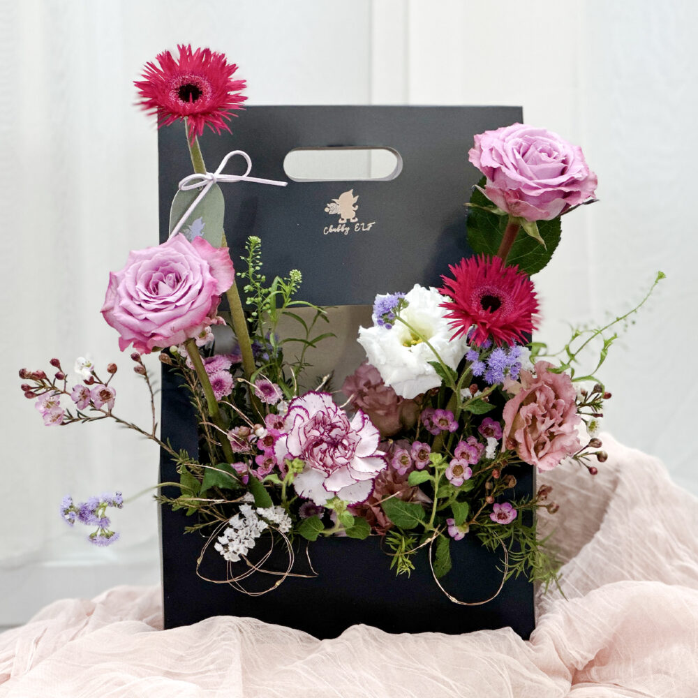 弗蕾婭 燈串鮮花提籃