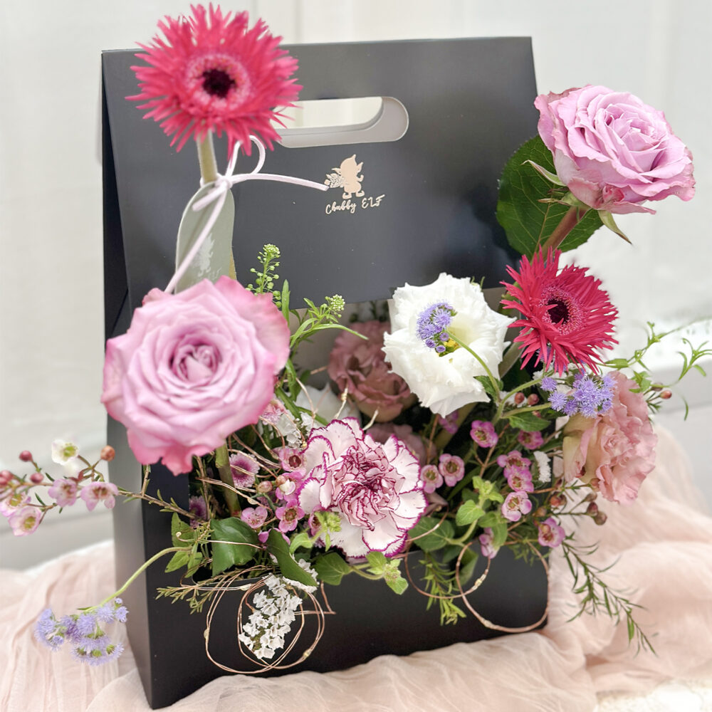 弗蕾婭 燈串鮮花提籃