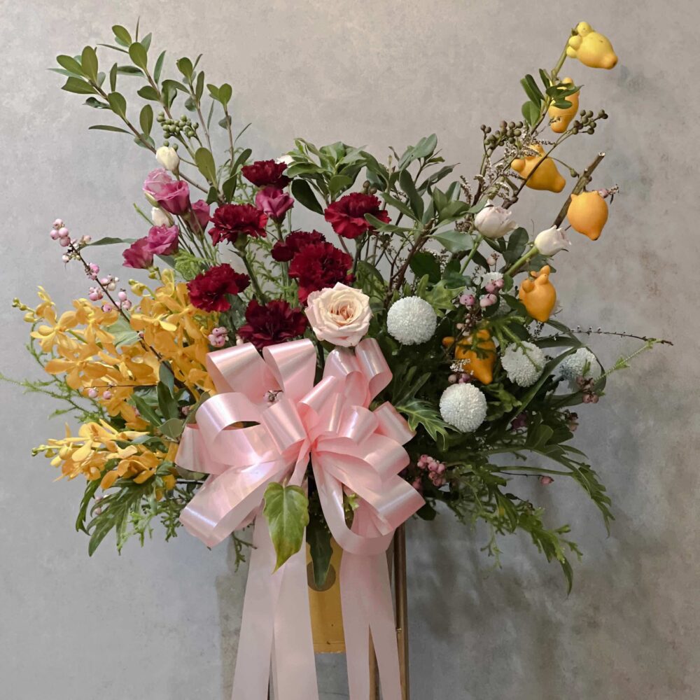 午後 歐式高架花籃