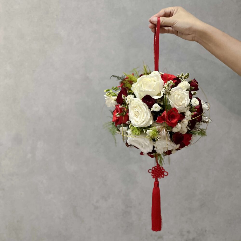 Belle 日式花球捧花