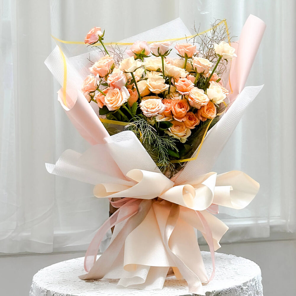 甜甜的 紀念日花束