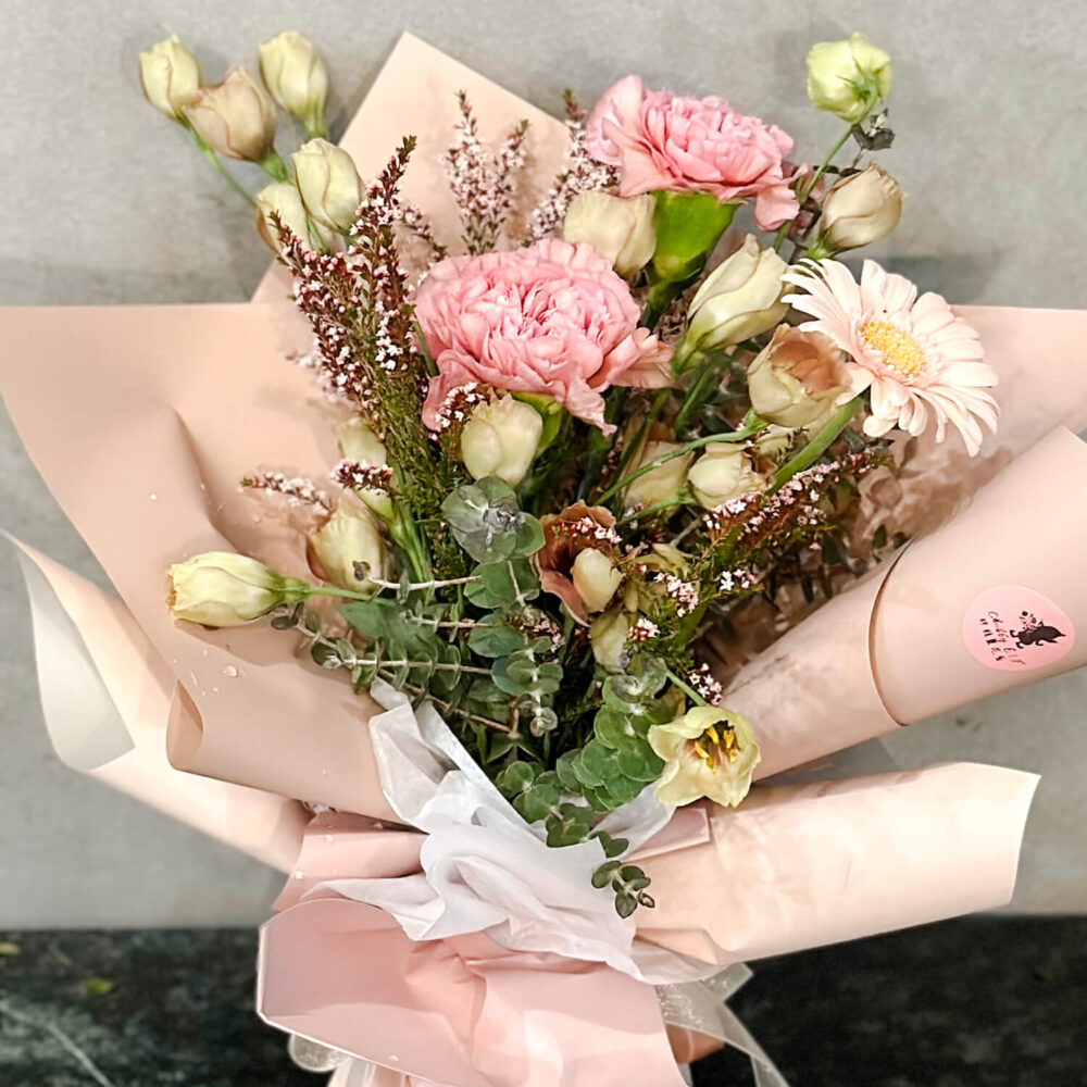 好久不見 迷你花束