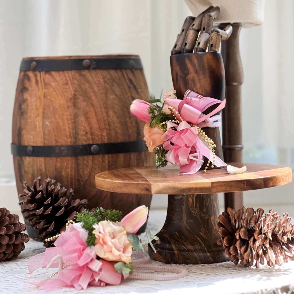 布朗尼亞 胸花 手腕花