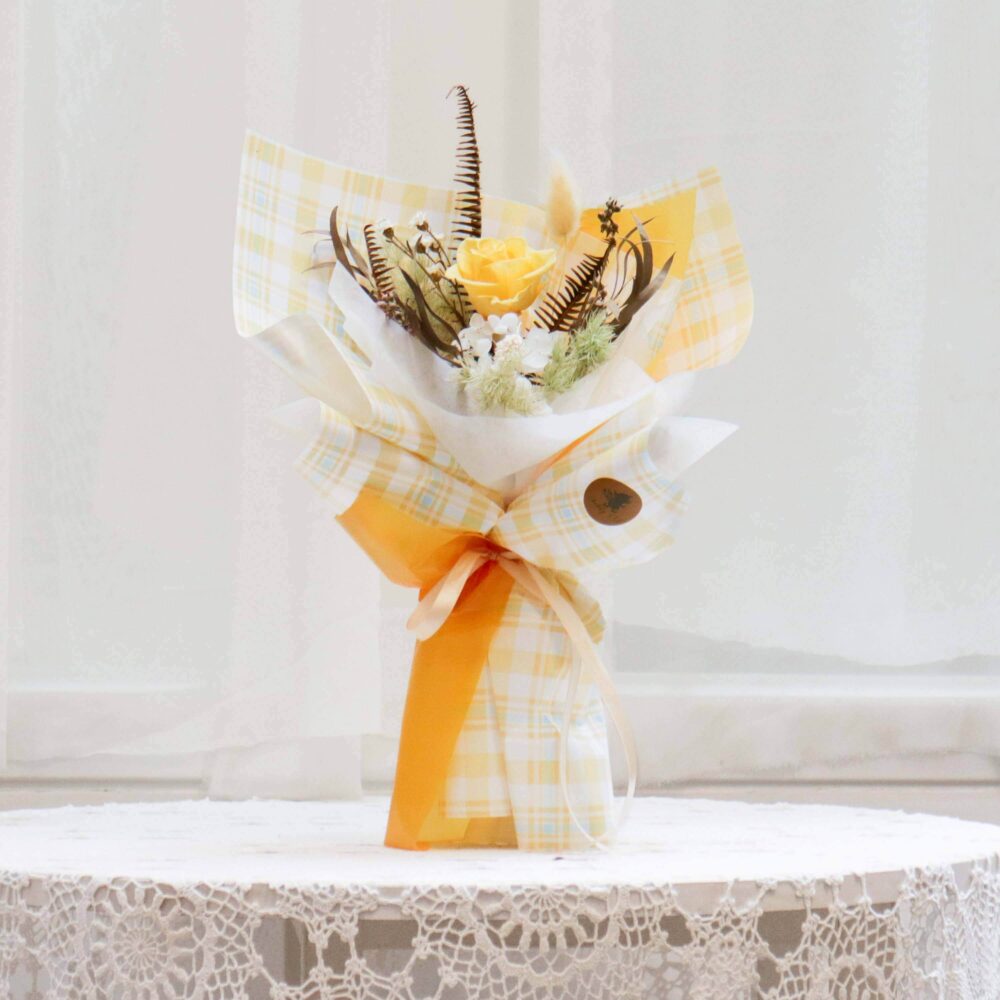 光明前程 永生花花束