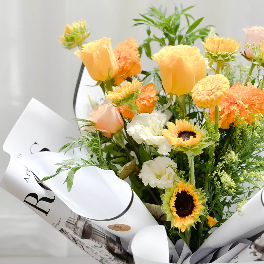 陽光宅男 畢業花束