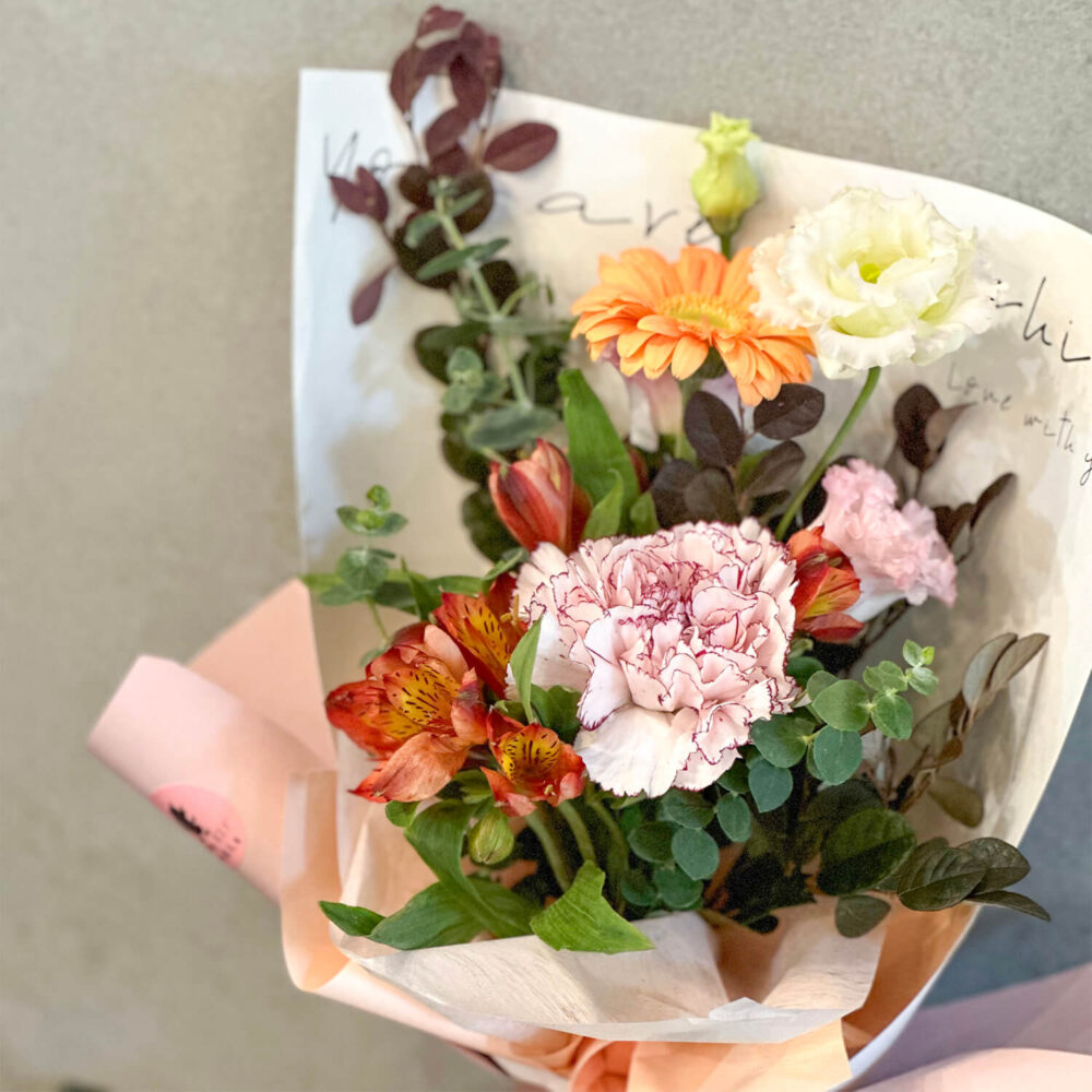 髮如雪 迷你花束