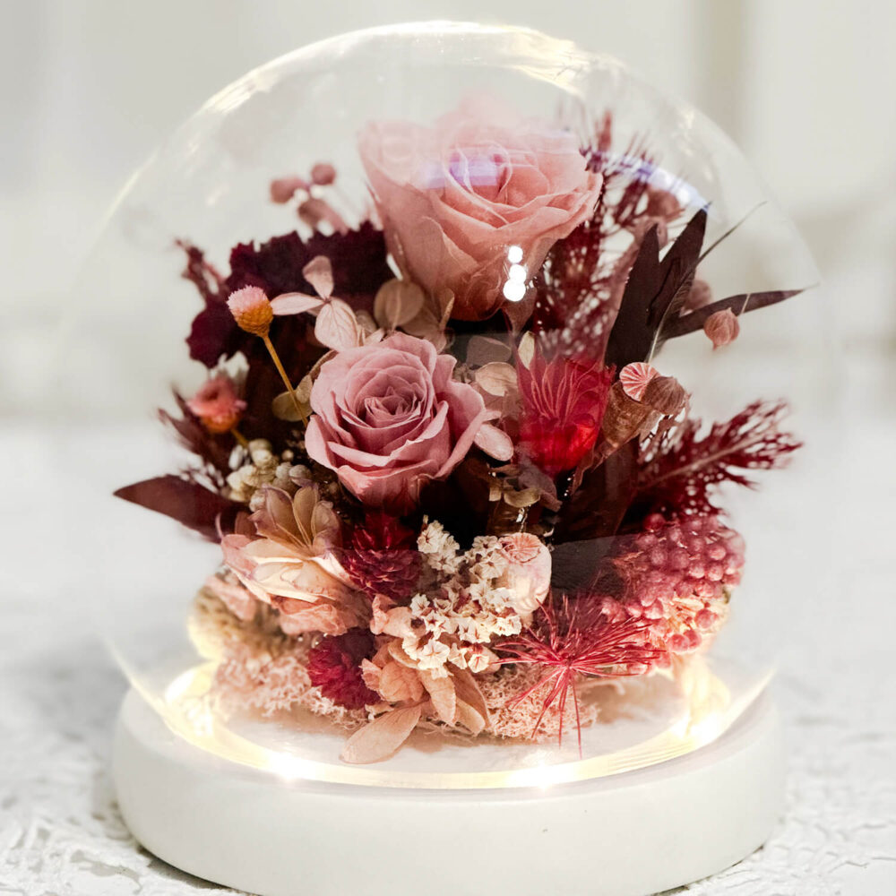 永生花星球盅罩 ｜M｜