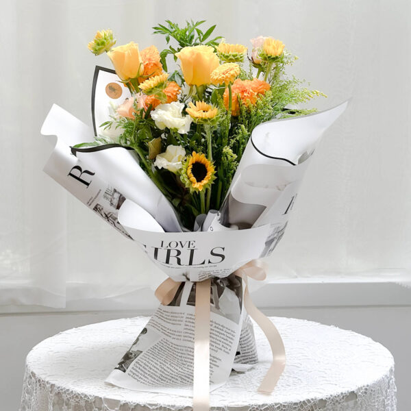 陽光宅男 畢業花束