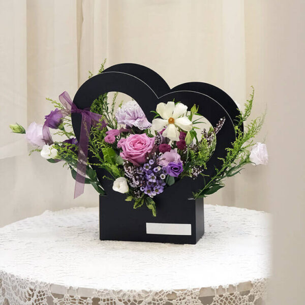 感恩的心 鮮花提籃 |完售|