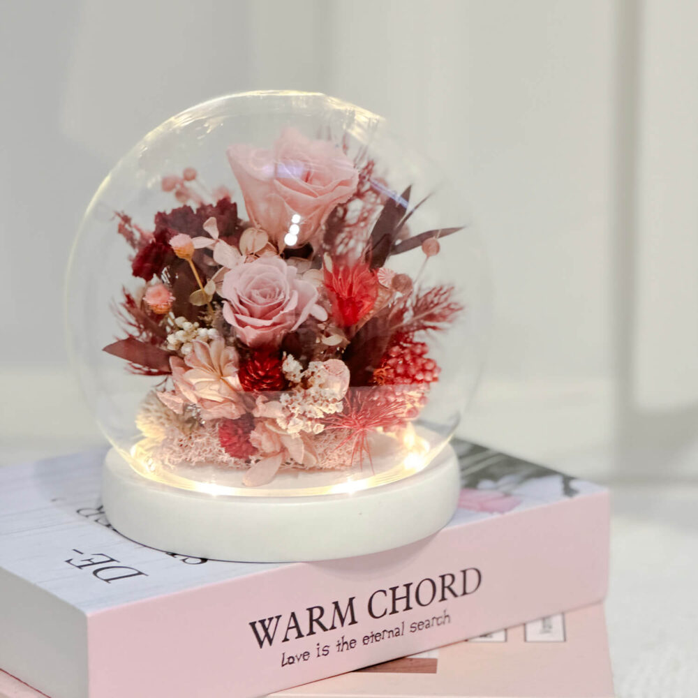 永生花星球盅罩 ｜M｜