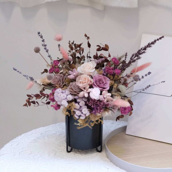 科芬園 永生花盆花