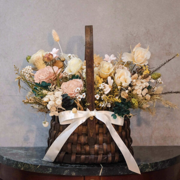 博得利永生花盆花