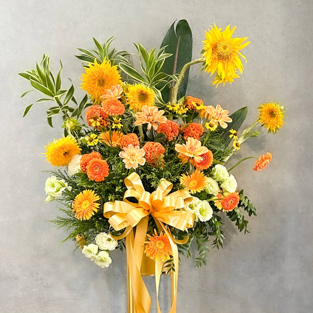 陰天的向日葵 演唱會花籃