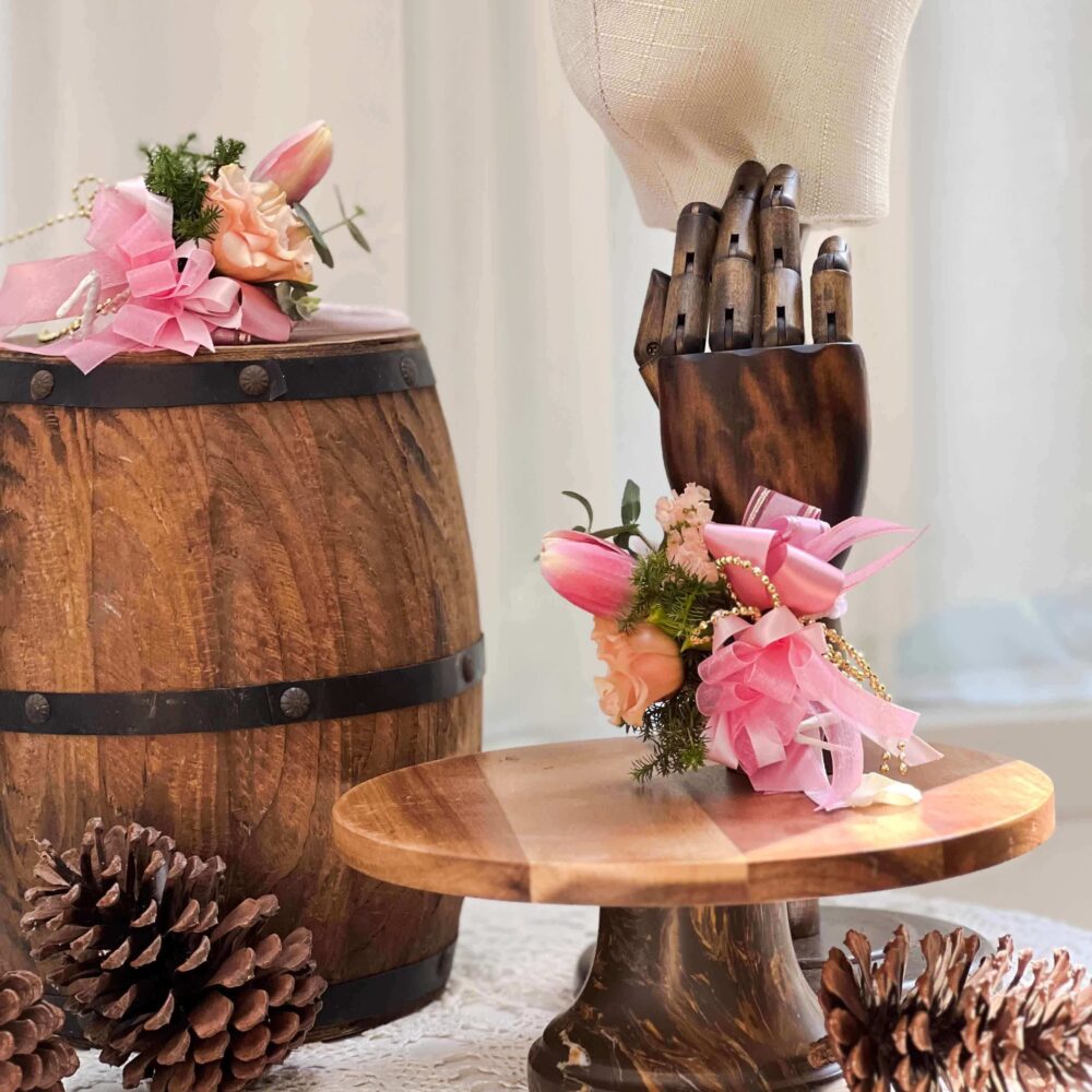 布朗尼亞 胸花 手腕花