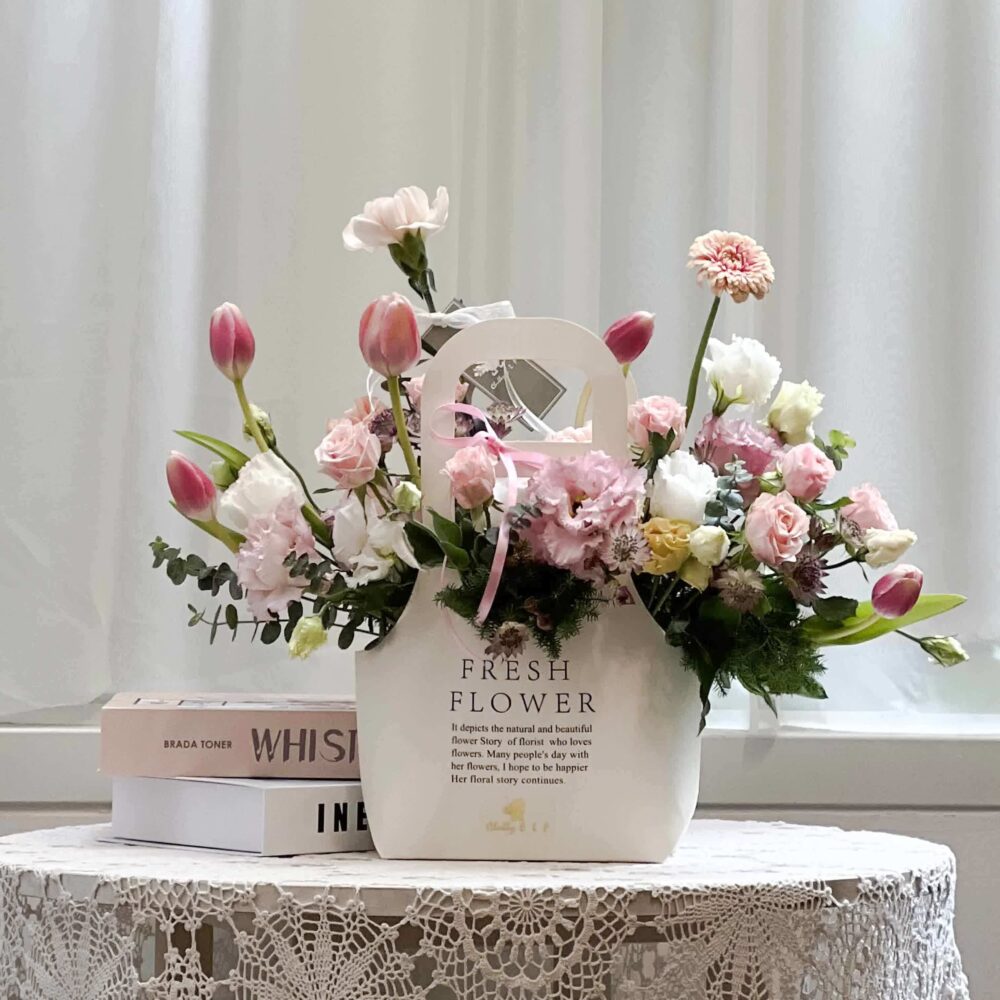 海之寧芙 鮮花提籃