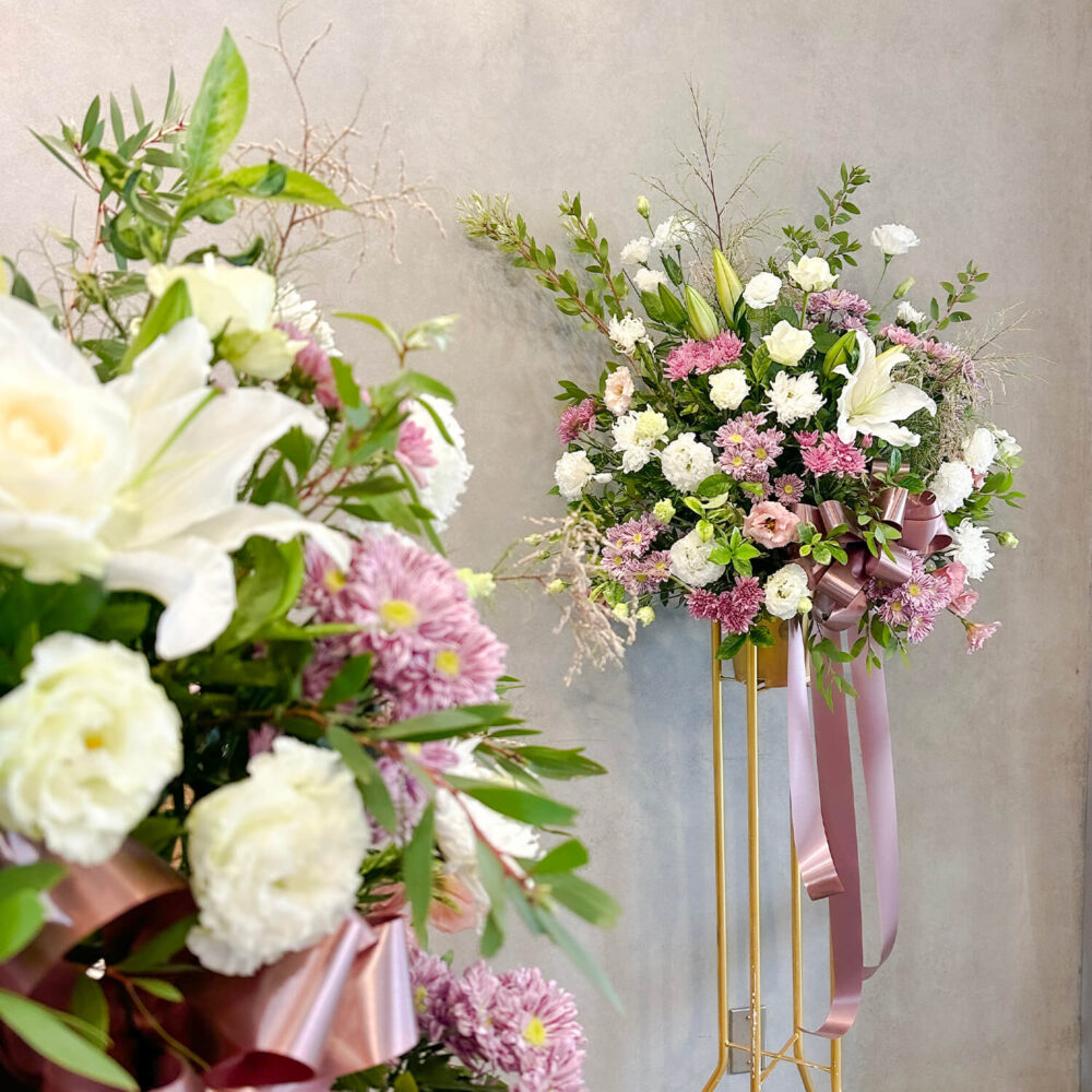 未央 歐式高架花籃