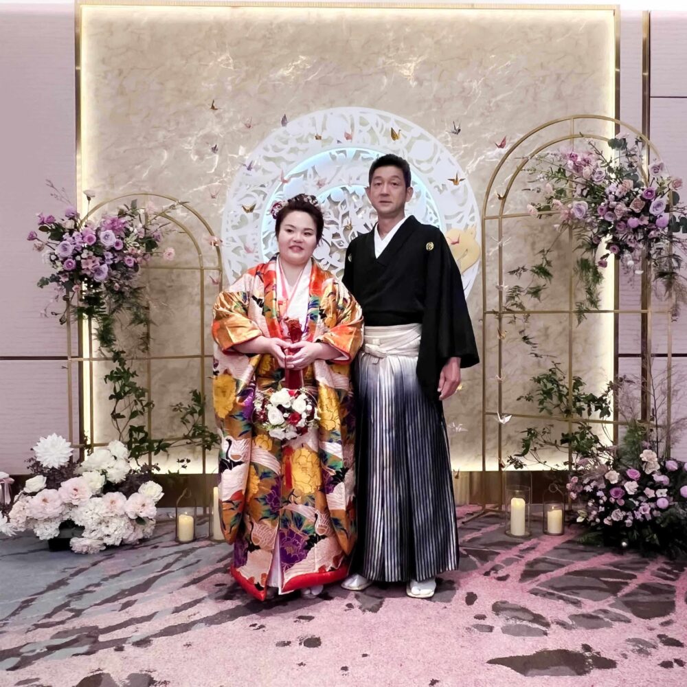 Belle 日式花球捧花