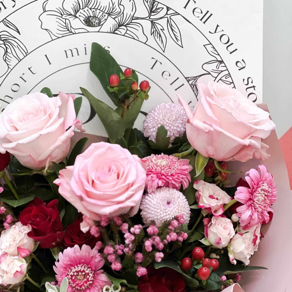 遇見你 鮮花花束