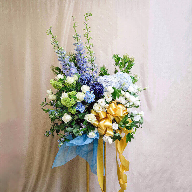 瞬間 歐式高架花籃