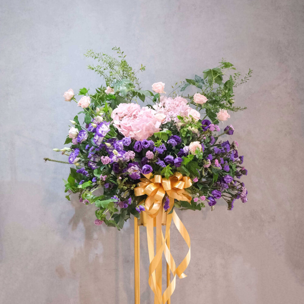 紫霞 歐式高架花籃