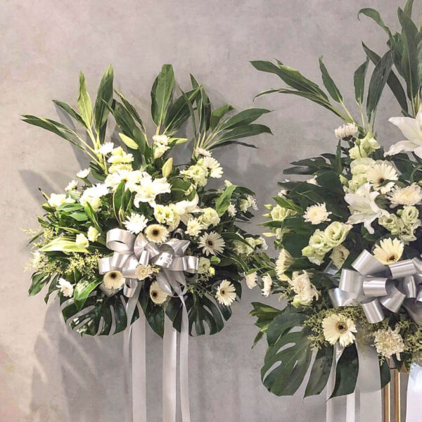 逝去 歐式高架花籃