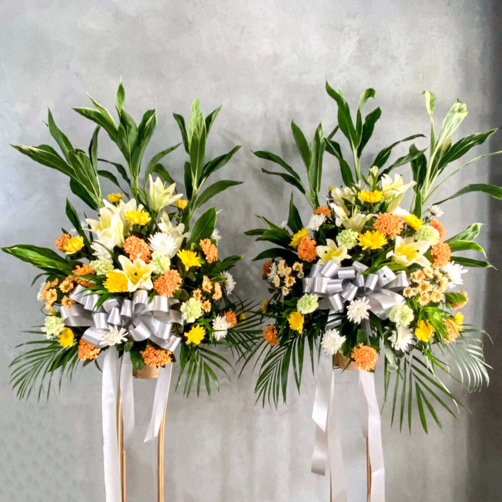 往日 歐式高架花籃