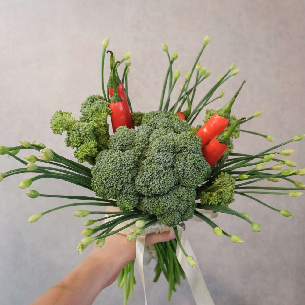 Brocoli 伴郎抽捧花