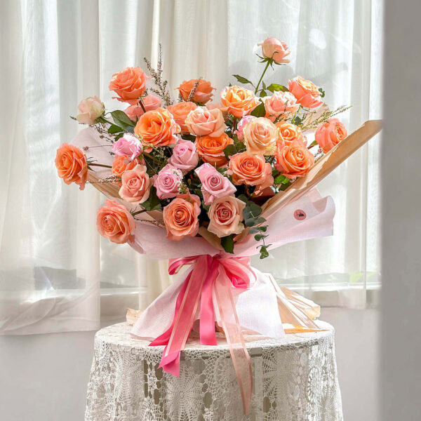 吾愛花束 ｜進口玫瑰