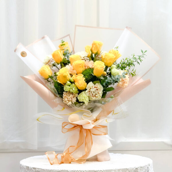 雨季不再來 厄瓜多玫瑰花束