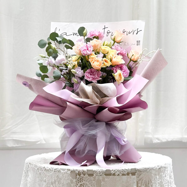 手寫的從前 鮮花花束