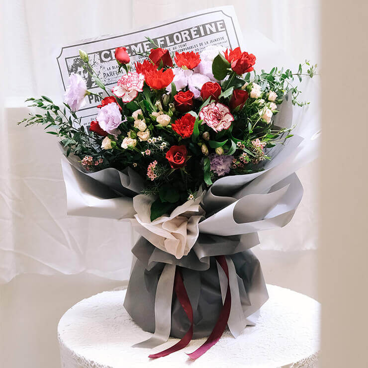 黑美人 鮮花花束