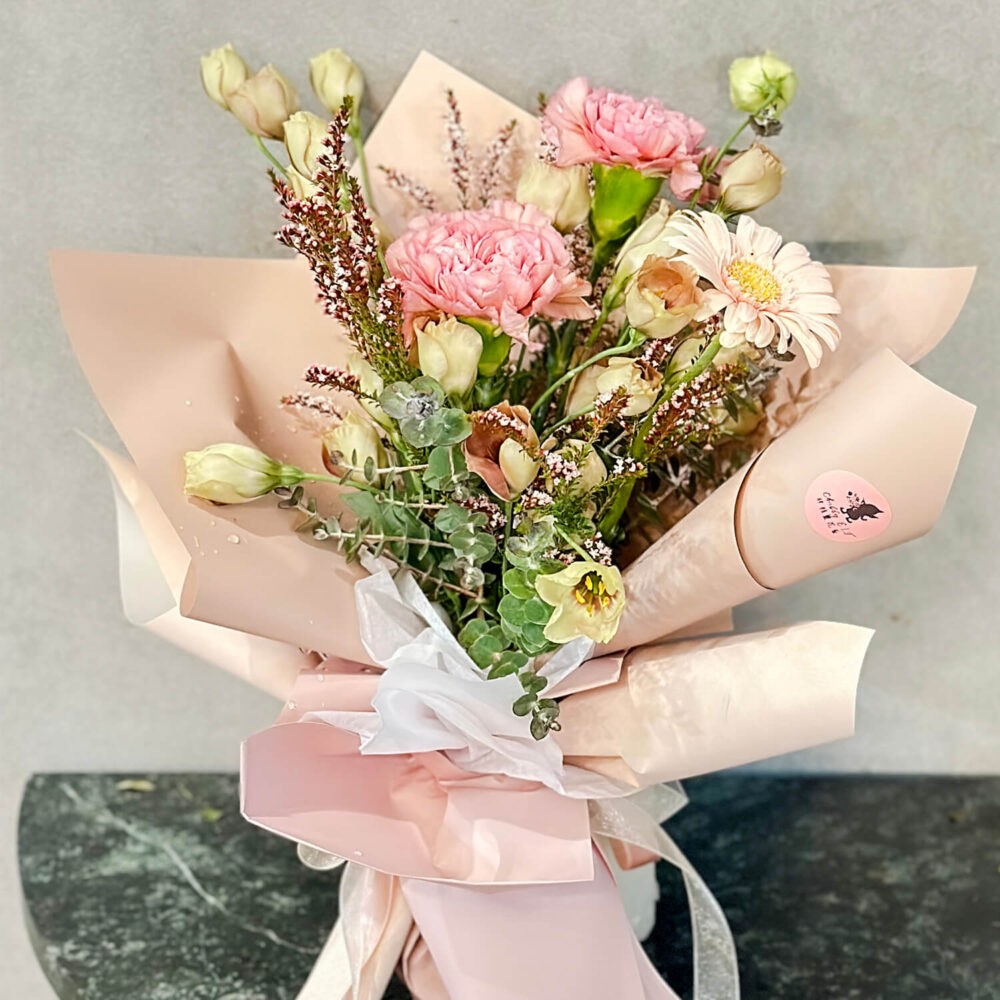 好久不見 迷你花束