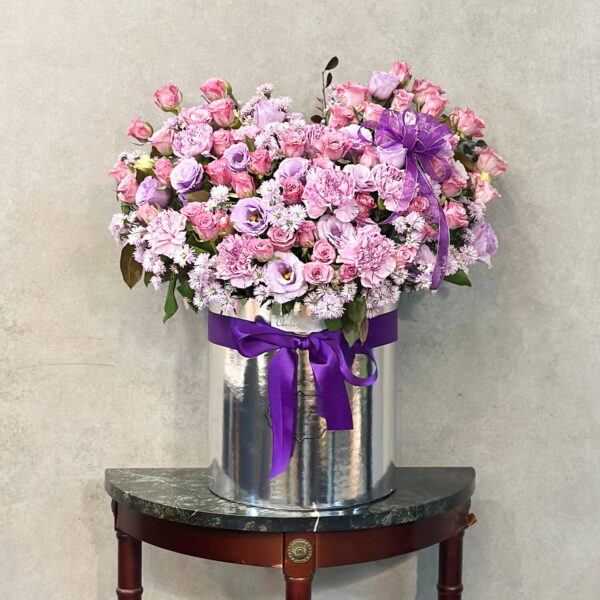 愛的冒泡 紫的發靚