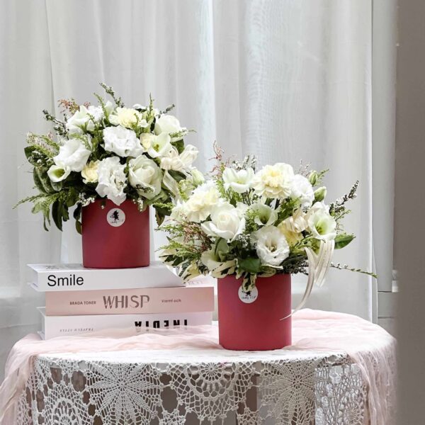 賈思敏 鮮花盆花