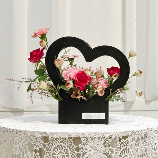 伊莉絲 愛心盆花 |完售|