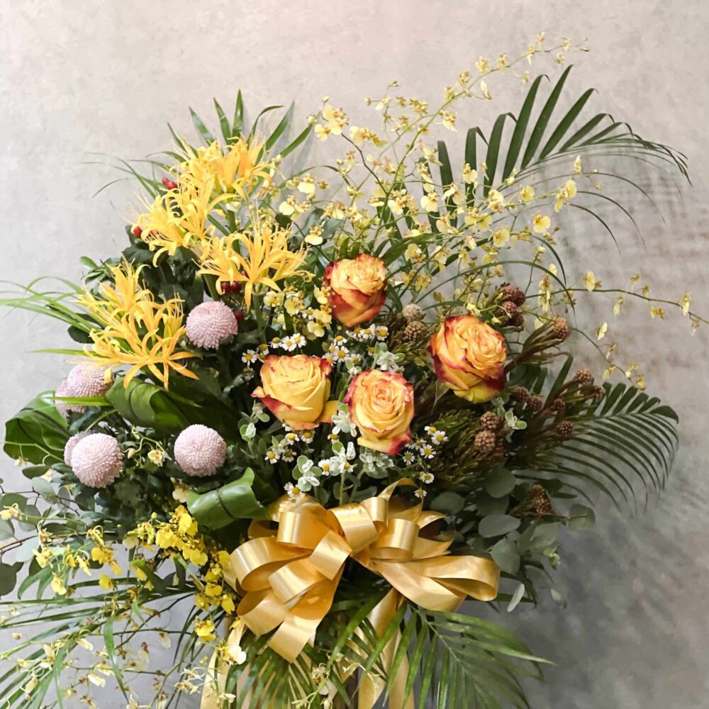 進行式 歐式高架花籃