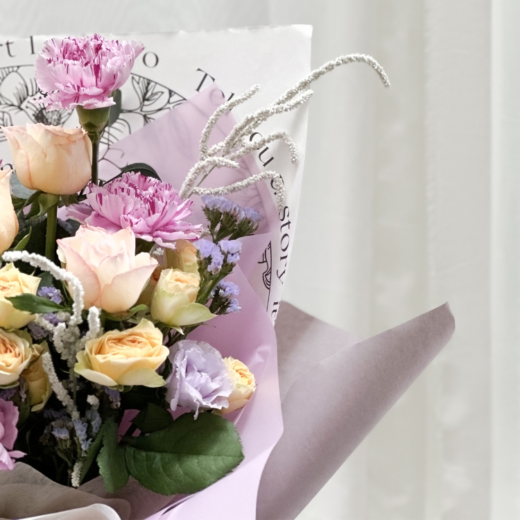 手寫的從前 鮮花花束