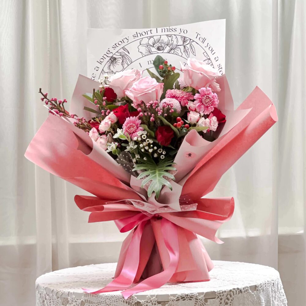 遇見你 鮮花花束