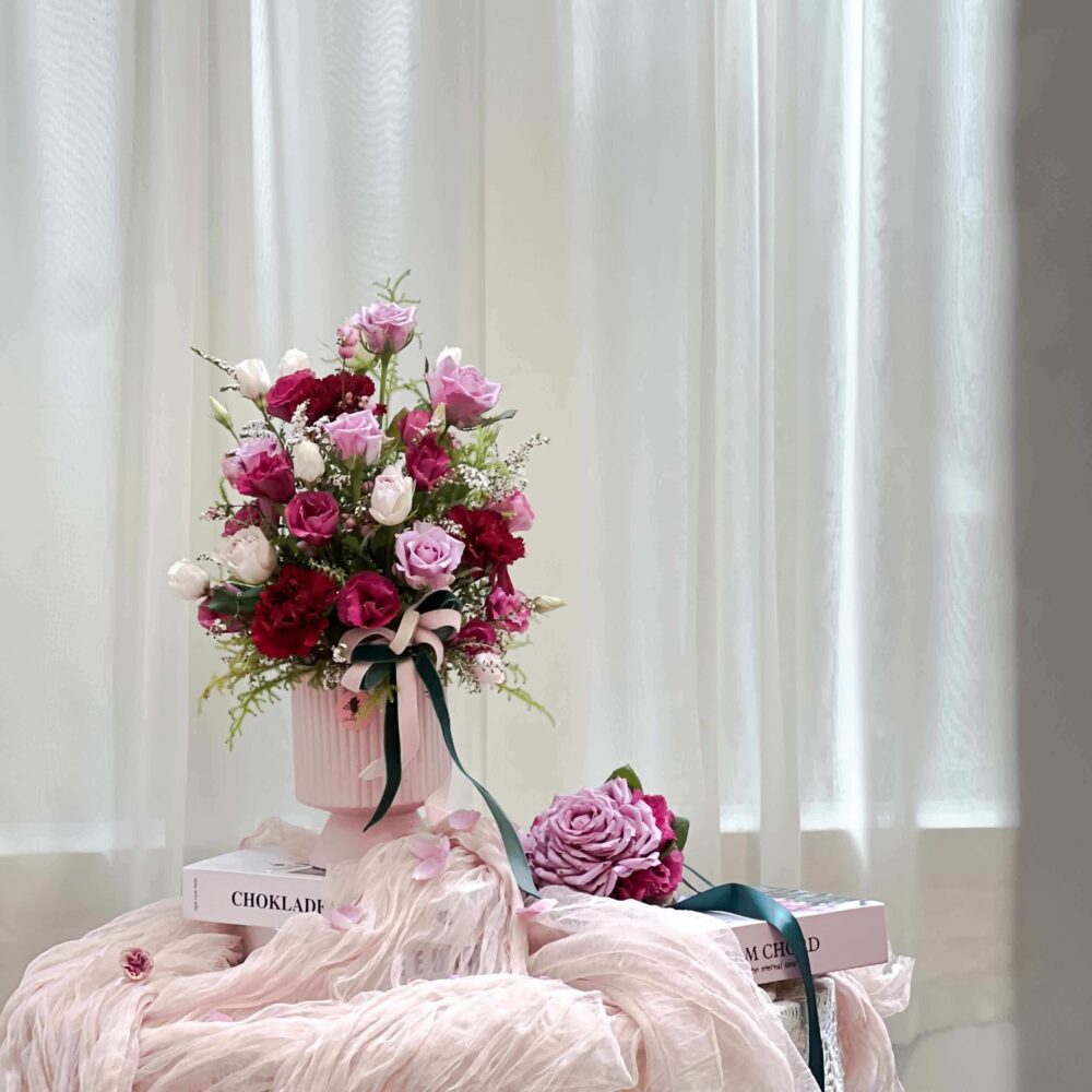 特蒂斯 鮮花盆花