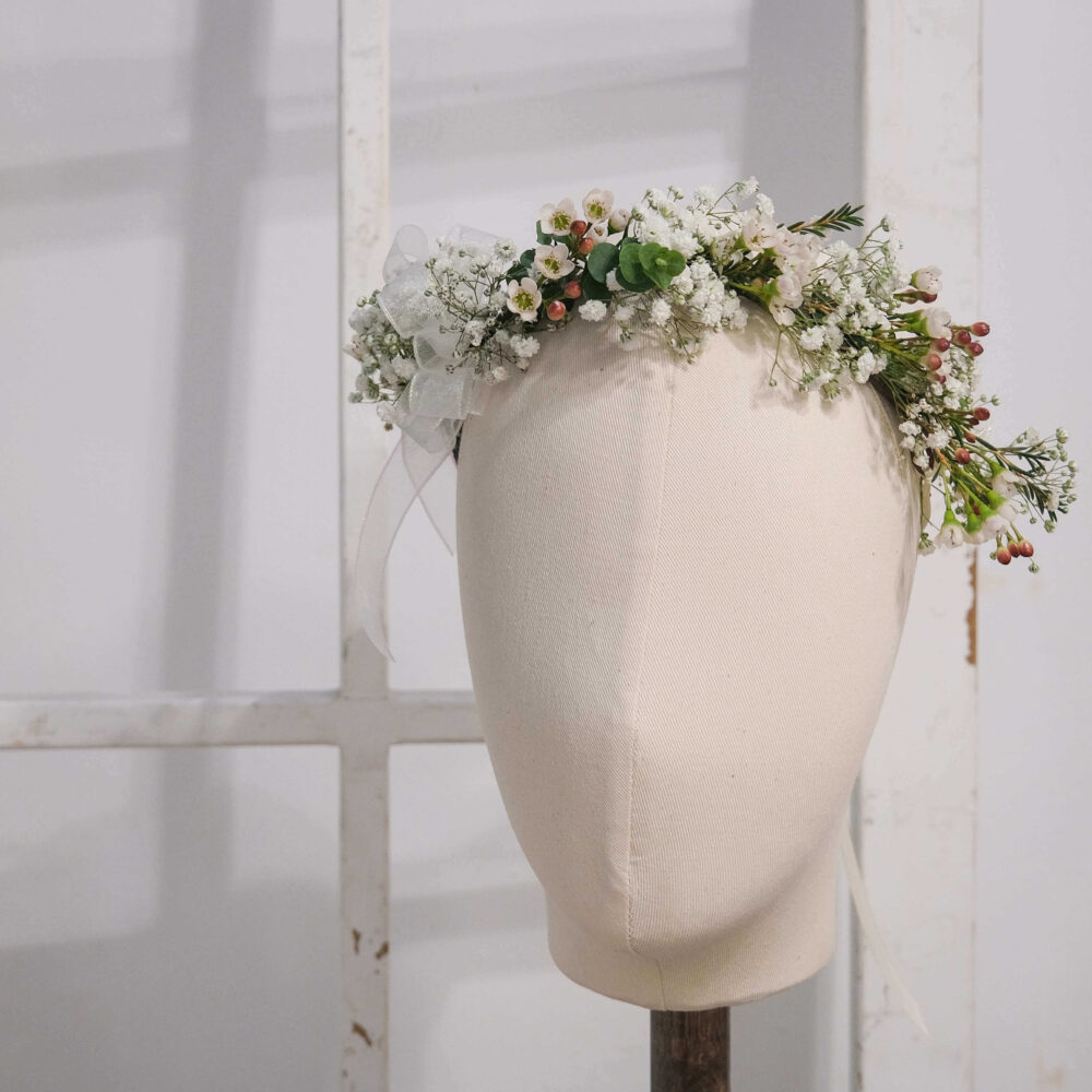 歐若拉　婚禮頭花