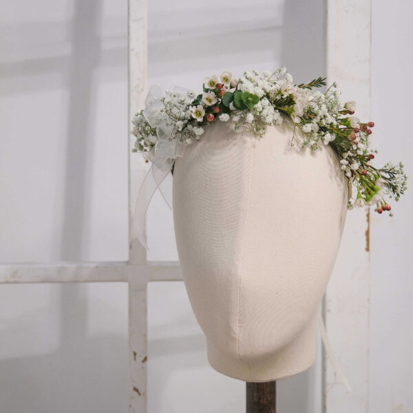 歐若拉　婚禮頭花