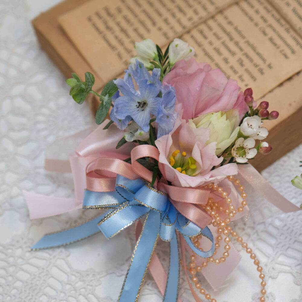 凱藍崔爾　婚禮胸花