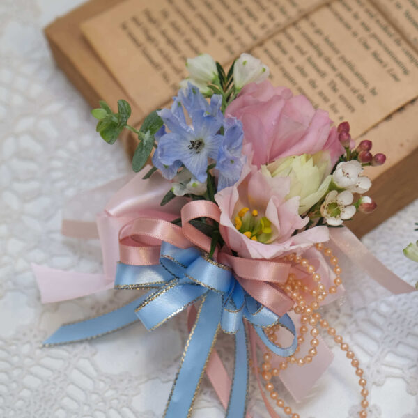 凱藍崔爾　婚禮胸花